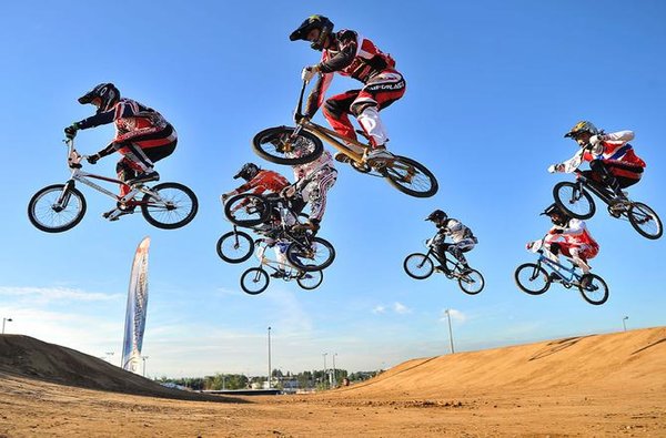 A picture from a race 
